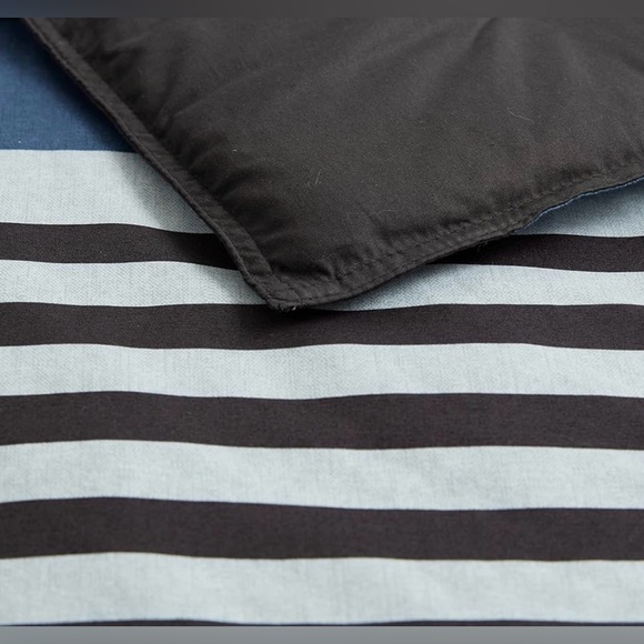 Nautica Rendon Cotton Grey Duvet Cover Set Queen - Picture 2 of 7